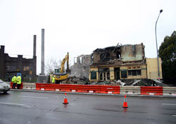 White Bay Hotel Demolition
