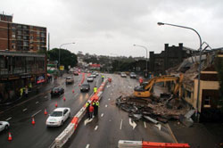White Bay Hotel Demolition