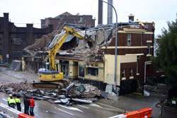 White Bay Hotel Demolition